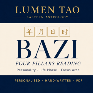 personalised bazi reading — four pillars of destiny pdf