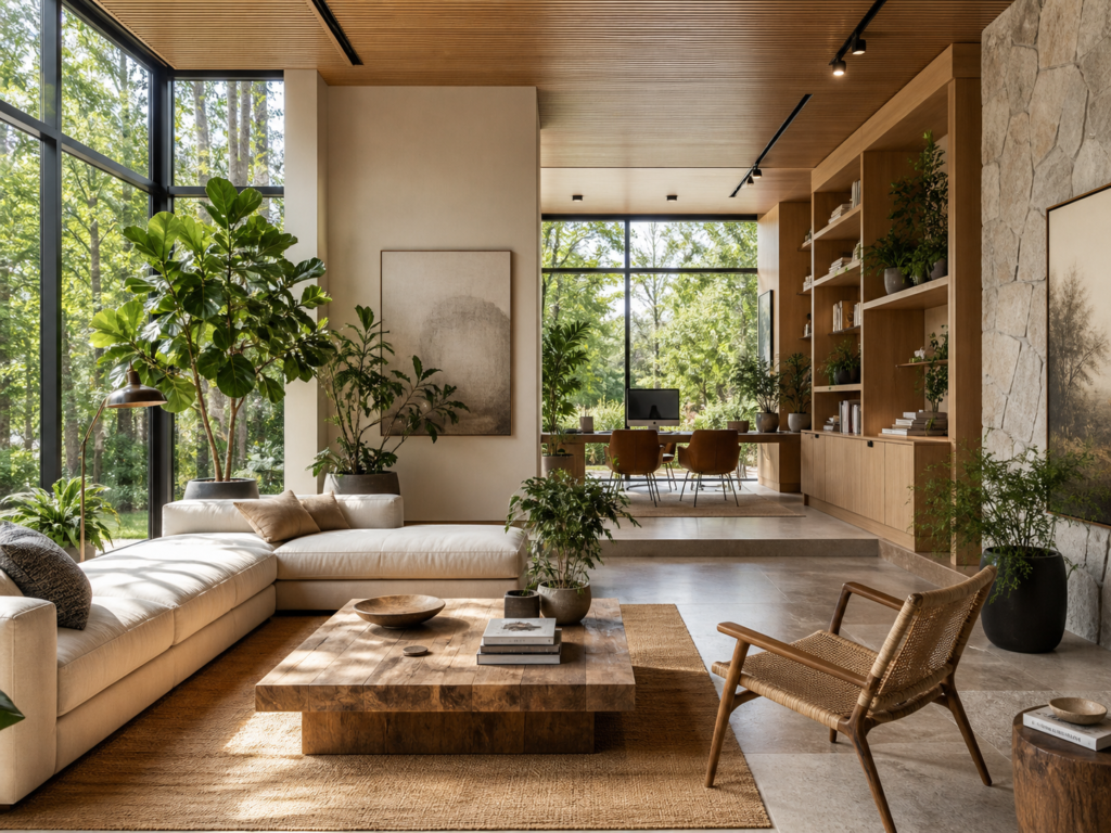 Biophilic design principles mirror classical feng shui and building science recommendations