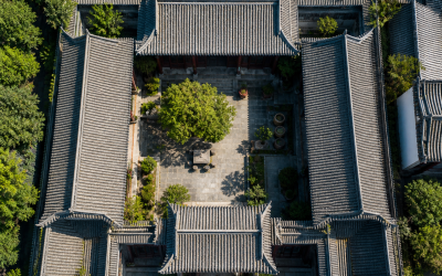Feng shui and building science — traditional courtyard design demonstrating classical spatial principles